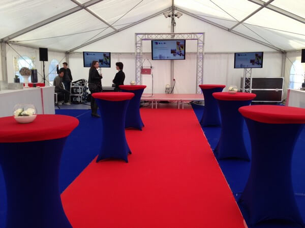 Chapiteau opaque 210 m²